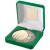 Golf Swing Matt Silver Gold Medal 50mm Cased - view 1
