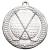70mm Silver Crossed Clubs Medal in Case - view 2