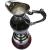 Small Plain Nickel Plated Claret Jug 8.5in - view 4