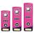 Pink Prime Golf Winner Trophy 220mm - view 2