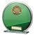Seismic Cobra Round Green Glass Winner 145mm - view 1