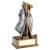 Crossed Clubs Golf Bag Trophy 13cm - view 1
