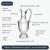 Pewter Claret Jug 24cm - view 2