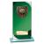 Seismic Cobra Green Glass Golf Winner Award 190mm - view 1