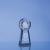 Small Crystal Golf Award 22cm - view 1