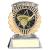 Pewter Gold 5-Star Golf Tee Trophy 115mm - view 1