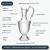 Pewter Claret Jug 30cm - view 2