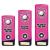 Pink Prime Nearest The Pin Trophy 220mm - view 2