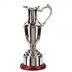 The Classic Nickel Plated Golf Claret Jug 24cm