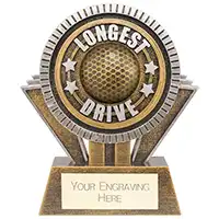 Apex Longest Drive Golf Award 130mm