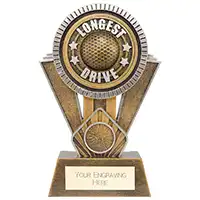 Apex Longest Drive Golf Award 180mm