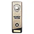Gold Prime Nearest The Pin Trophy 220mm