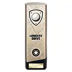 Gold Prime Longest Drive Trophy 220mm