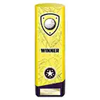 Yellow Prime Golf Winner Trophy 220mm