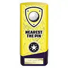 Yellow Prime Nearest The Pin Trophy 160mm