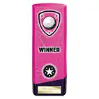 Pink Prime Golf Winner Trophy 190mm