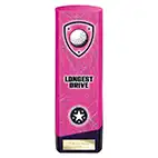 Pink Prime Longest Drive Trophy 220mm