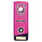 Pink Prime Hole in One Trophy 190mm