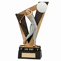 Ladies Victory Golfer 18cm *