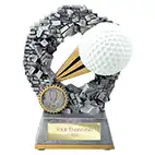 Blast Out Golf Ball Trophy 155mm