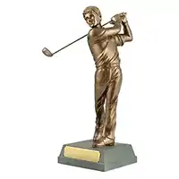 Small Complete Swing Golf Figure 15cm