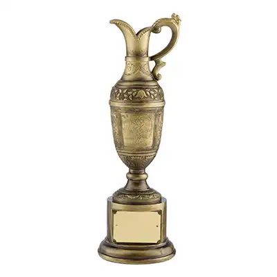 Gold Claret Jug Trophy 26cm