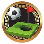 Footgolf Medal Centre 50mm