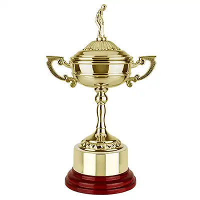 Brass Ryder Cup Replica 14in