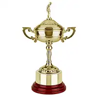 Brass Ryder Cup Replica 14in